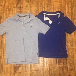 Nautica Boys size 7 Polo Shirts